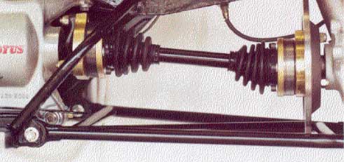 Elan CV drive shaft conversion kit installed on customers car